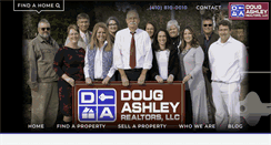 Desktop Screenshot of dougashleyrealtors.com